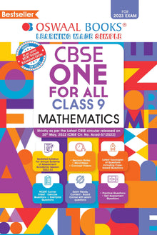 CBSE One for All, Mathematics, Class 9 (For 2023 Exam) 