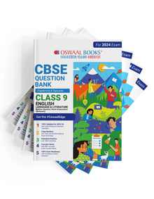 CBSE Question Bank Class 9 English, Math, Science & Social Science (Set of 4 Books) (For 2023-24 Exam) 
