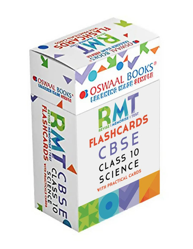 CBSE RMT Flashcards Class 10 Science (For 2023 Exam) 