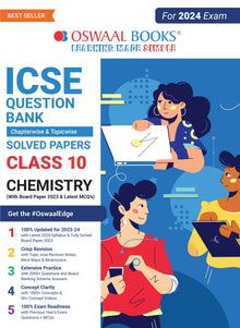 ICSE Question Bank Class 10 Chemistry Book (For 2023-24 Exam) 