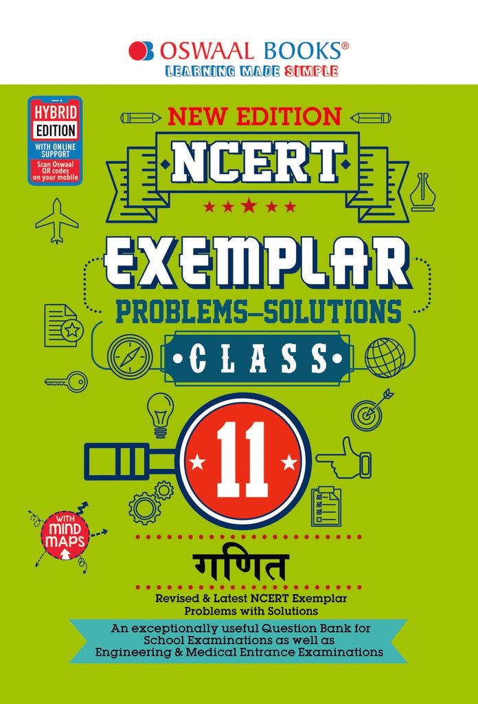 NCERT Exemplar Problems - Solutions Class 11 Ganit Book (For 2022 Exam) Oswaal Books and Learning Private Limited