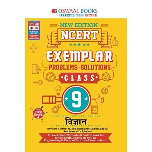 NCERT Exemplar Problems - Solutions Class 9 Vigyan Book (For 2022 Exam) Oswaal Books and Learning Private Limited