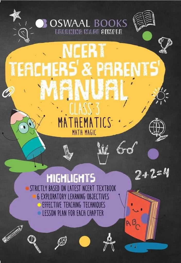 NCERT Teachers & Parents Manual Class 3 Maths Math Magic Book 