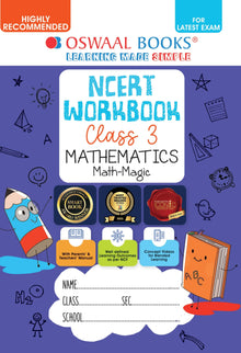 NCERT & CBSE Workbook Maths (Math Magic) Class 3 (For Latest Exam) 