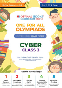 One For All Olympiad Previous Years Solved Papers, Class-3 Cyber Book (For 2023 Exam) Oswaal Books and Learning Private Limited