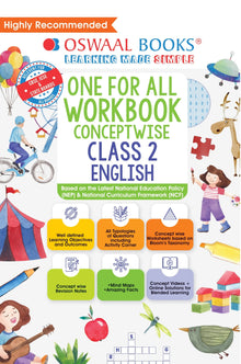 One For All Workbook, Class-2, English ( Latest ) 