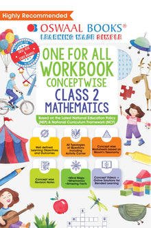One For All Workbook, Class-2, Mathematics ( Latest ) 