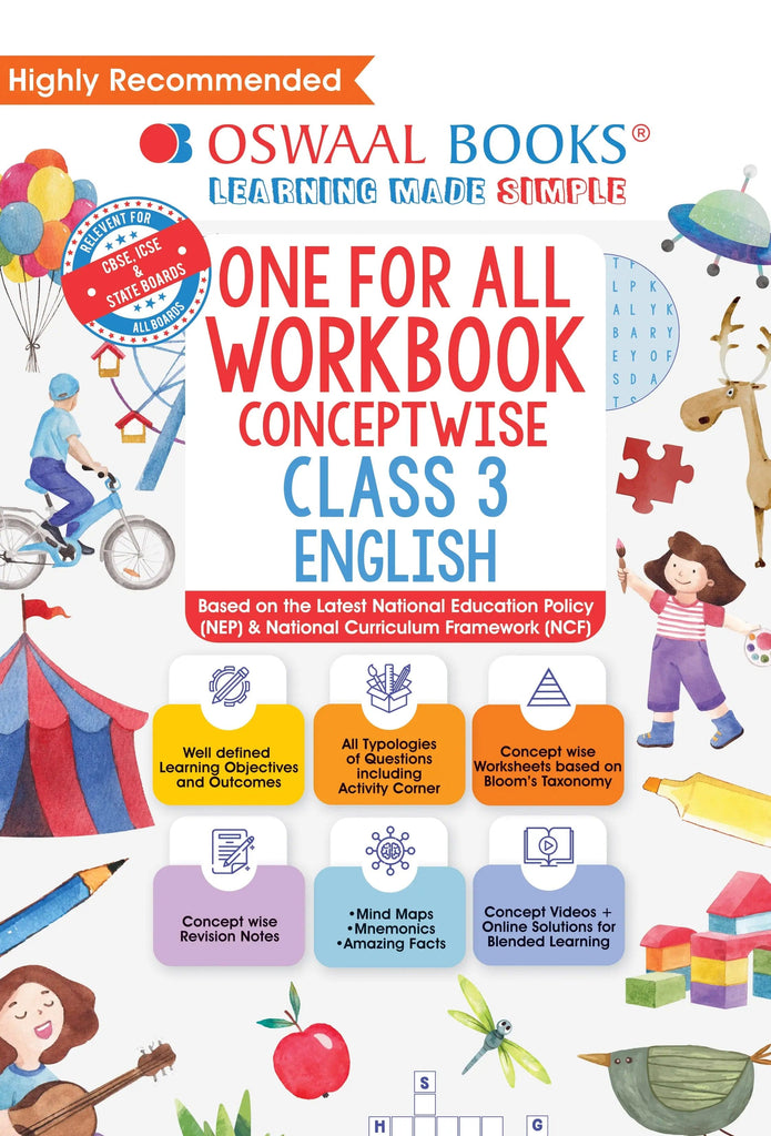 One For All Workbook, Class-3, English ( Latest )