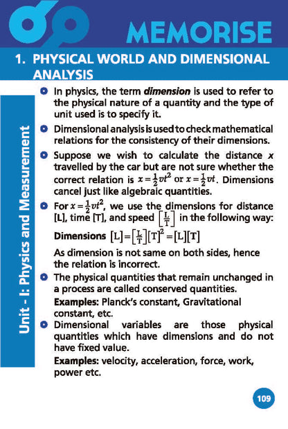 JEE Main RMT FLASHCARDS Physics Part-1 (For 2024 Exam) Oswaal Books and Learning Private Limited