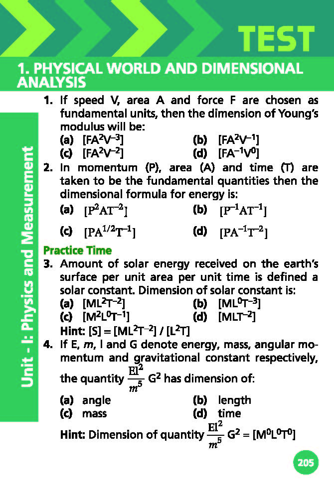 RMT FLASHCARDS JEE Main Physics Part-1 (For 2023 Exam) 