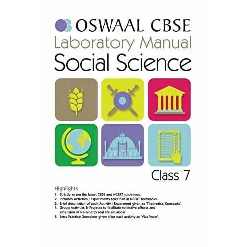 CBSE Laboratory Manual Class 7 Social Science Book (For 2023 Exam)