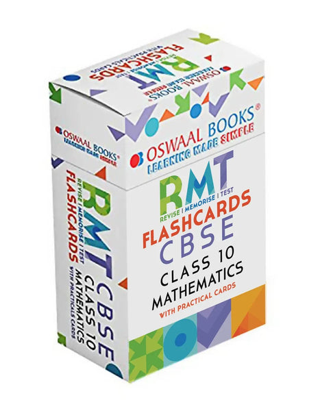 CBSE RMT Flashcards Class 10 Mathematics (For 2025 Board Exams)